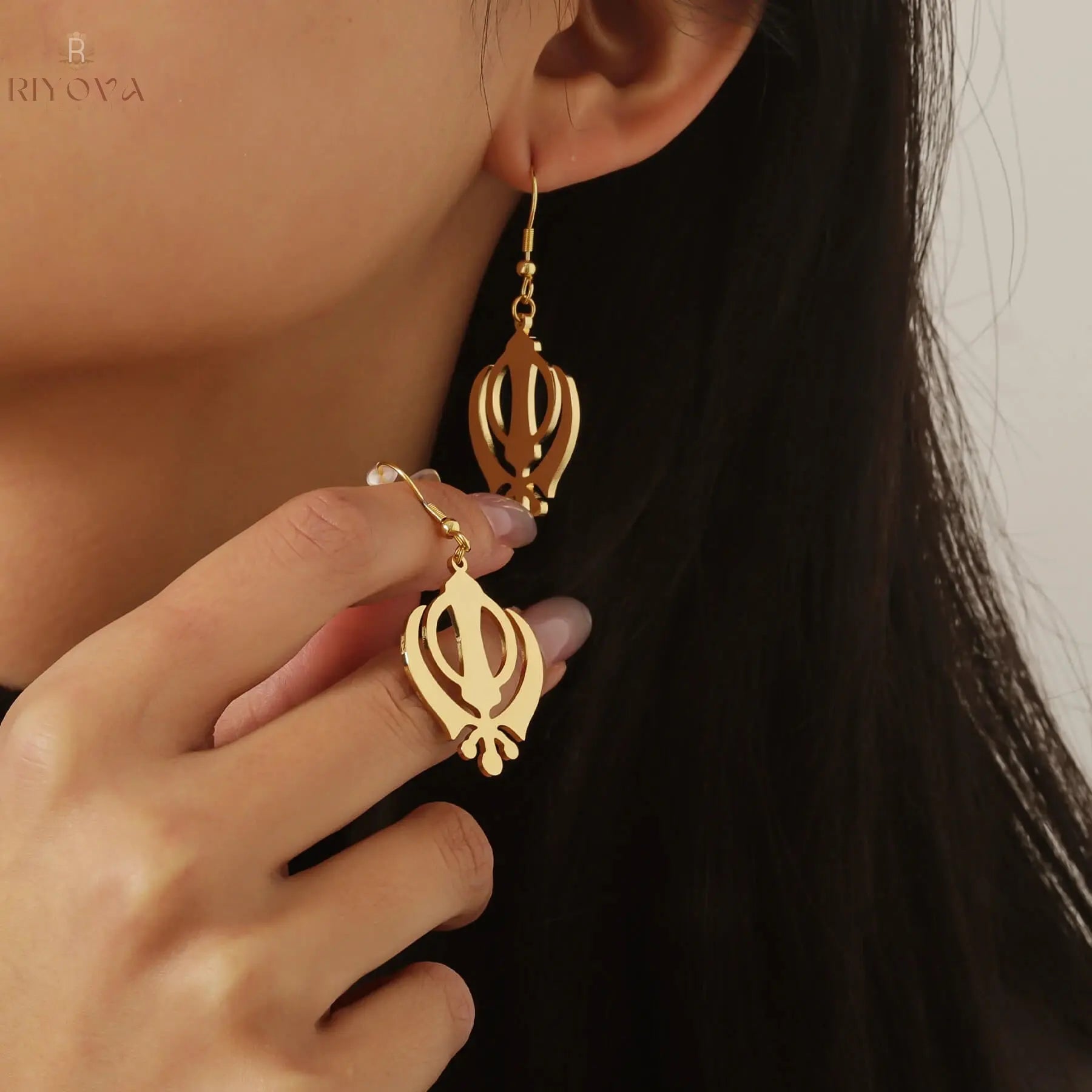 Khanda Grace Earrings RIYOVA