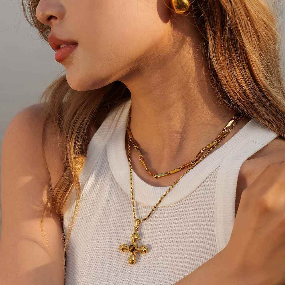 Milly Natural Stone Necklace - RIYOVA Jewelry