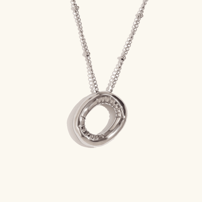 Balloon Initial Pendant Necklace - RIYOVA Jewelry