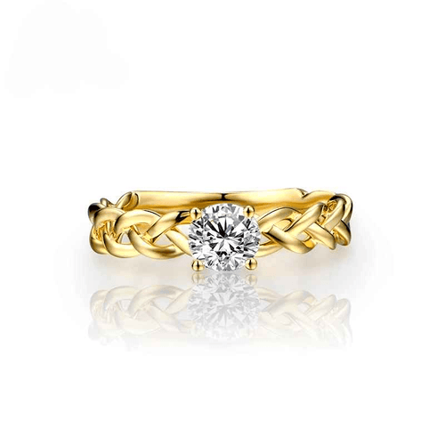 Torsina Moissanite Ring - RIYOVA Jewelry