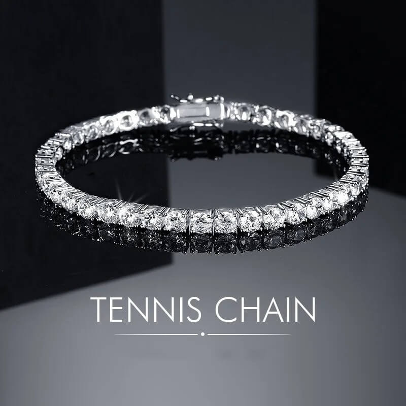 RIYOVA Moissanite Tennis Bracelet RIYOVA