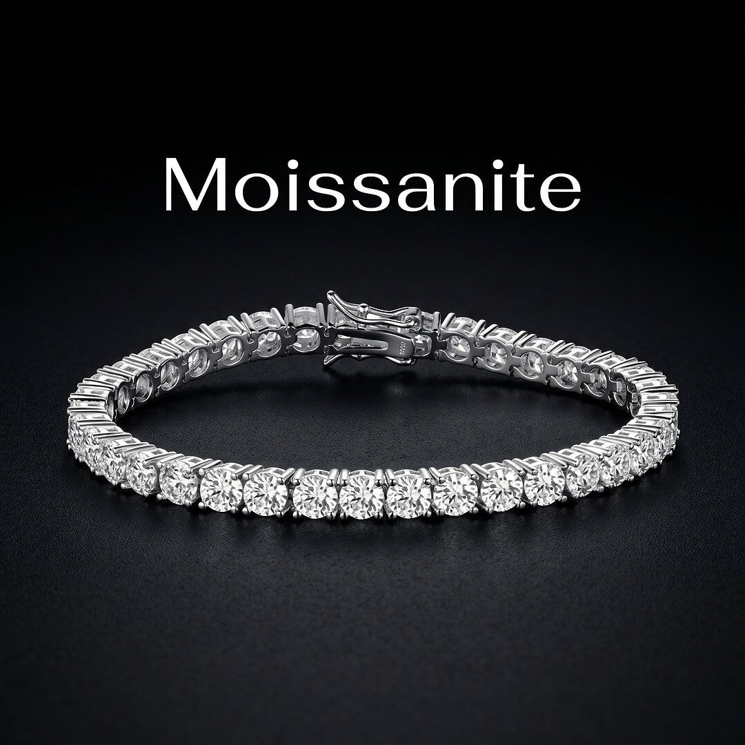 RIYOVA Moissanite Tennis Bracelet RIYOVA