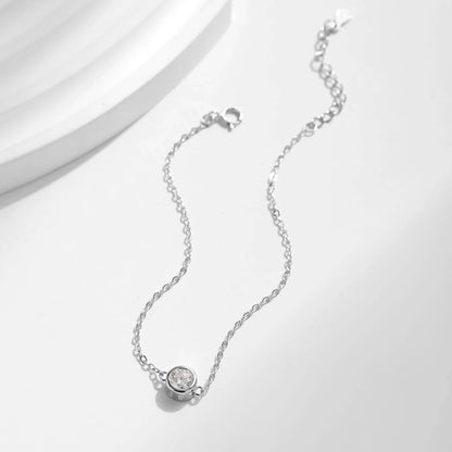 RIYOVA® Moissanite Classic Chain Charms Bracelet RIYOVA