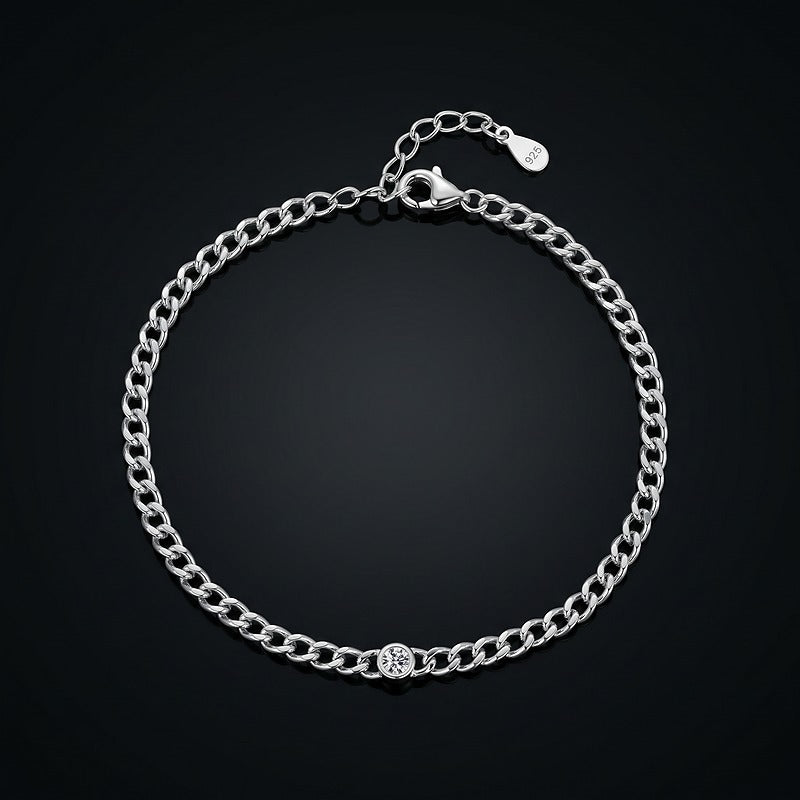 RIYOVA® Moissanite Link Bracelet RIYOVA