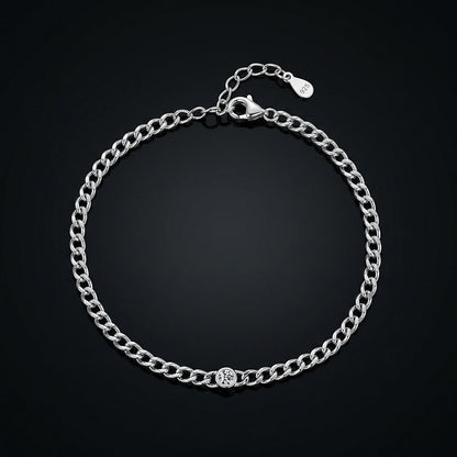 RIYOVA® Moissanite Link Bracelet RIYOVA