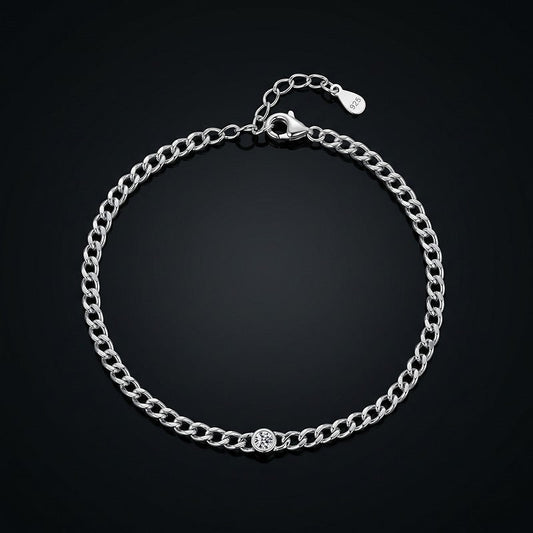 RIYOVA® Moissanite Link Bracelet RIYOVA