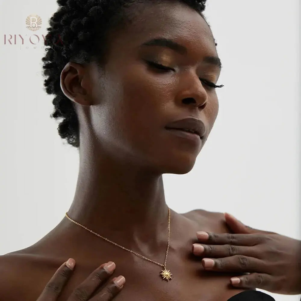 Sun Necklace RIYOVA