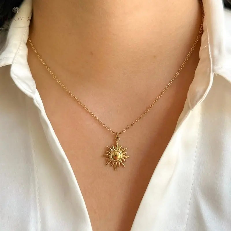 Sun Necklace RIYOVA