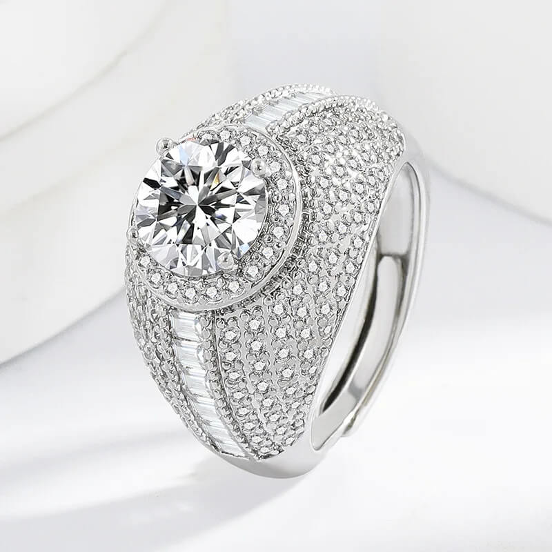 The Aurora Zircon Engagement Ring RIYOVA