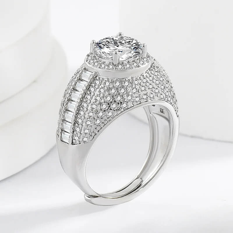 The Aurora Zircon Engagement Ring RIYOVA