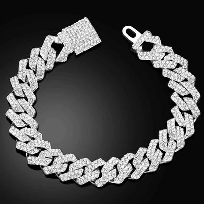 Chunky Miami Cuban Bracelet - RIYOVA Jewelry