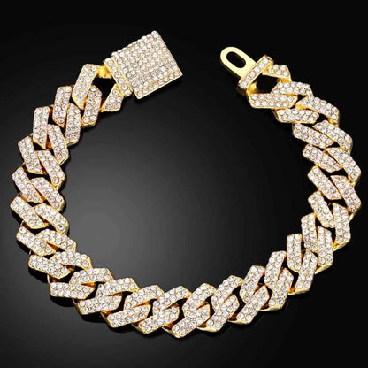 Chunky Miami Cuban Bracelet - RIYOVA Jewelry