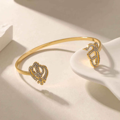 Ek Onkar Khalsa Believer Cuff Bracelet - RIYOVA Jewelry