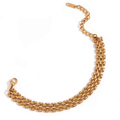 Isabell Rows Bracelet - RIYOVA Jewelry