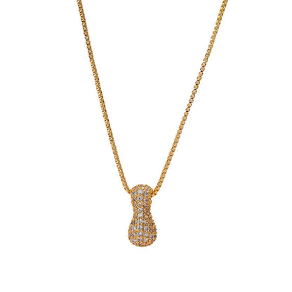 Sia Sparkling Initial Necklace - RIYOVA Jewelry