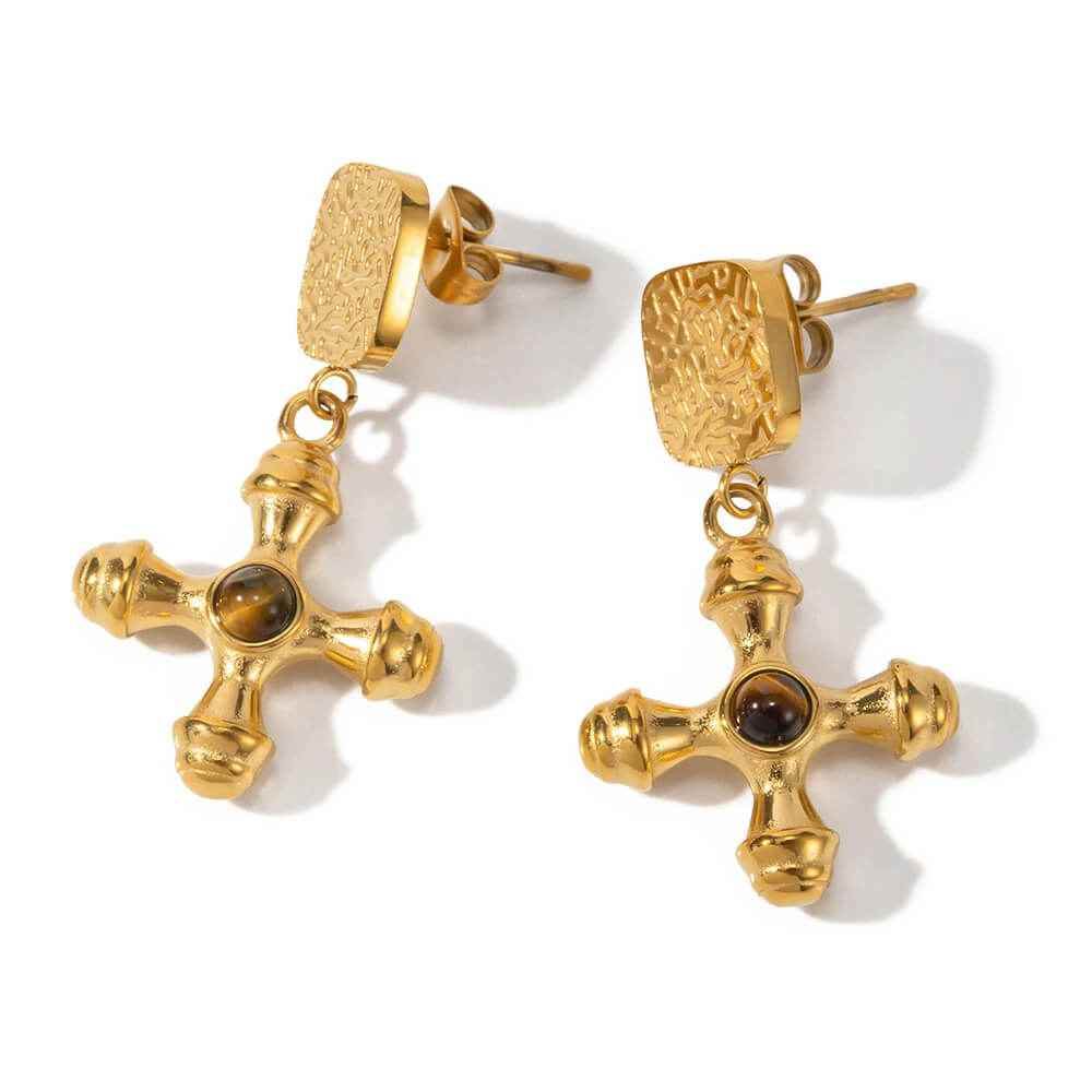 Milly Natural Stone Earrings - RIYOVA Jewelry