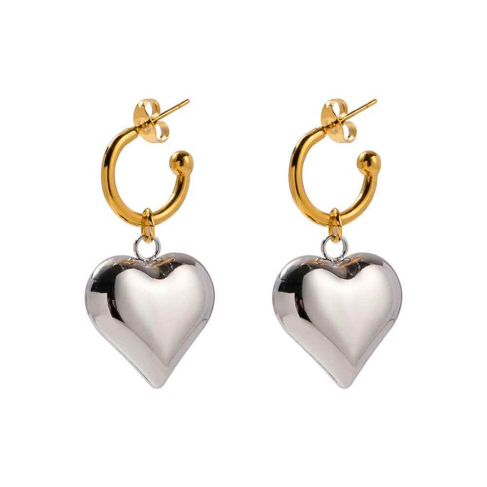 Corazon Earrings - RIYOVA Jewelry