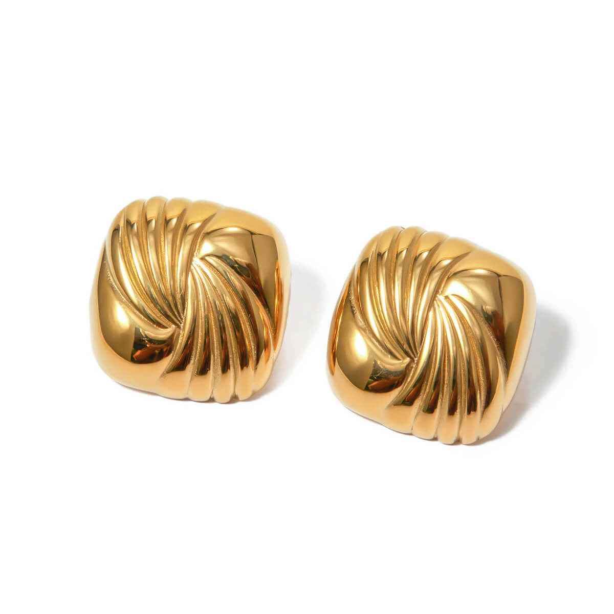 Nila Spiral Earrings - RIYOVA Jewelry