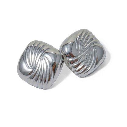 Nila Spiral Earrings - RIYOVA Jewelry