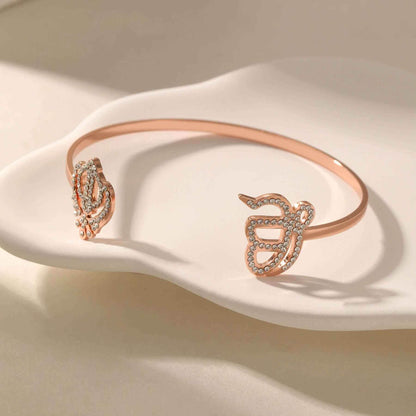 Ek Onkar Khalsa Believer Cuff Bracelet - RIYOVA Jewelry