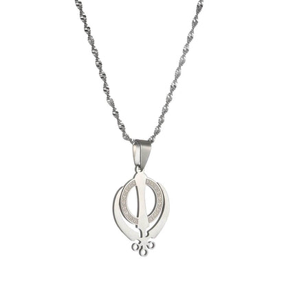 Khanda Faith Necklace - RIYOVA Jewelry