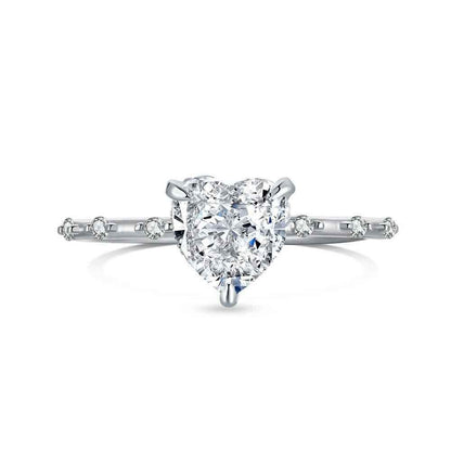 Soulmate Love Heart Ring - RIYOVA Jewelry