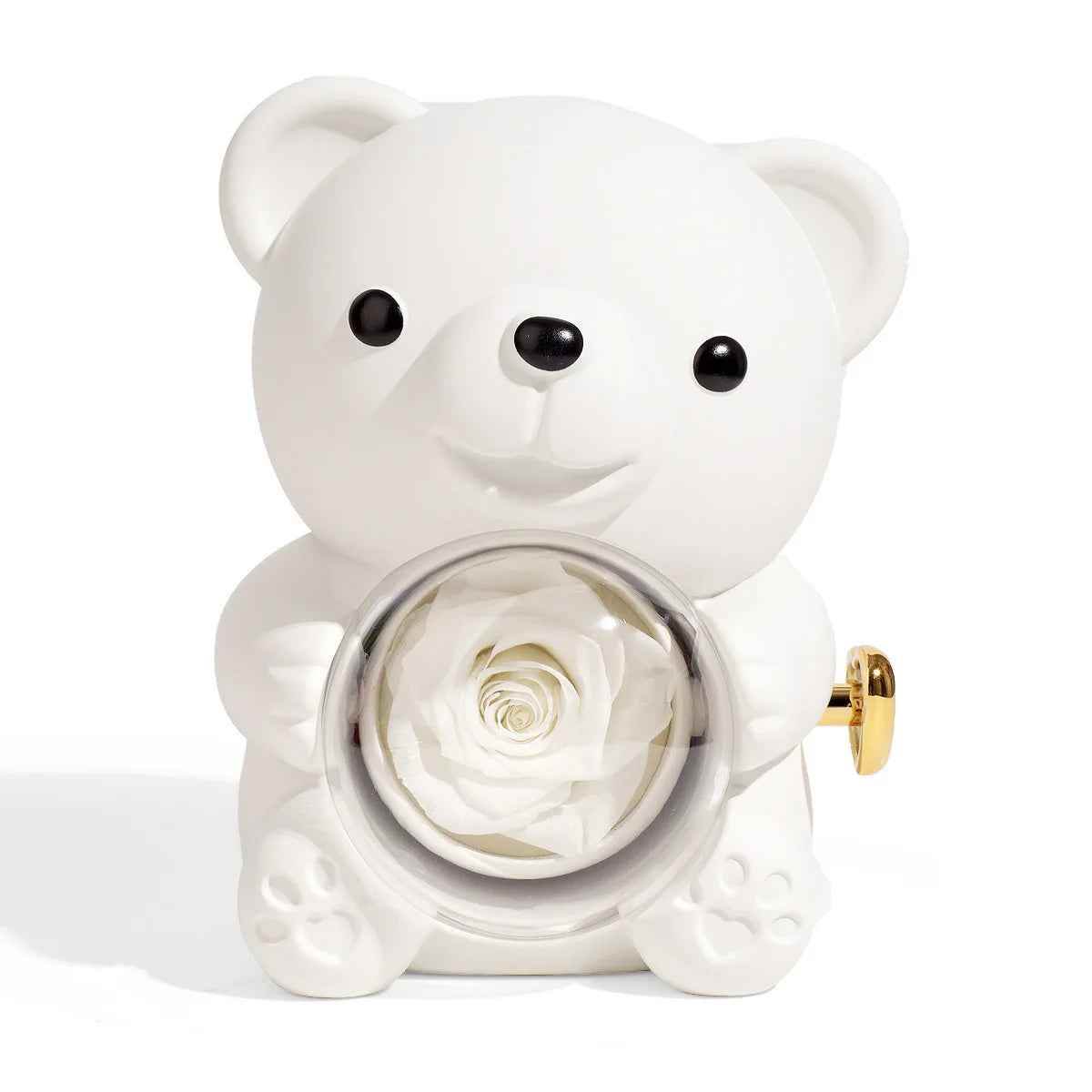 RIYOVA Eternal Rose Teddy Bear Gift Box - RIYOVA Jewelry