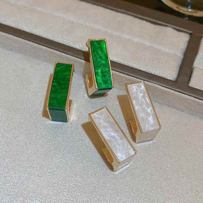 Terra Geometric Earrings - RIYOVA Jewelry