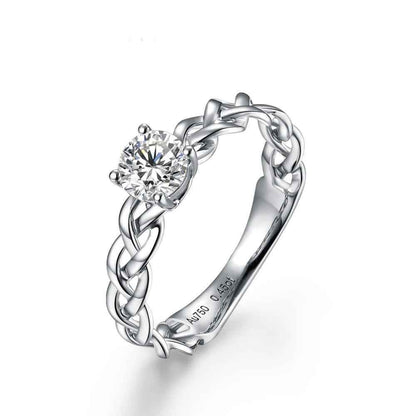 Torsina Moissanite Ring - RIYOVA Jewelry